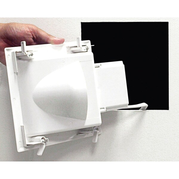 Main product image for DataComm 45-0031-WH Recessed Low Voltage Media Plate 261-513